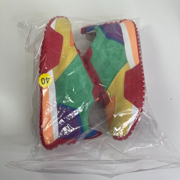 Freshy Women's Multicolor Smoove Rainbow Trainers Athletic Sneaker US Size 7 - Picture 10 of 10